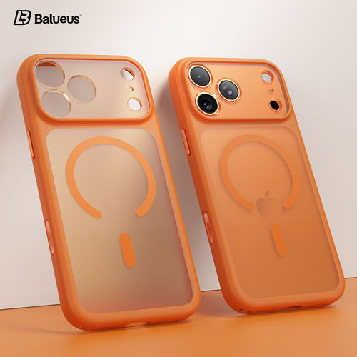 Balueus适用苹果17ProMax手机壳iPhone17Pro高端保护套硅胶肤感磨砂17镜头全包防摔磁吸Air外壳男女2025新款