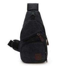 men chest back pack shoulder crossbody sling sport bag