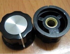 TOPVR台湾料 A03 旋钮 外径27mm 高16mm  RV24YN电位器旋钮