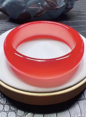 2026新款爆款遇光变色血沉手镯轻奢大气精致冰透百搭水蜜桃高级感