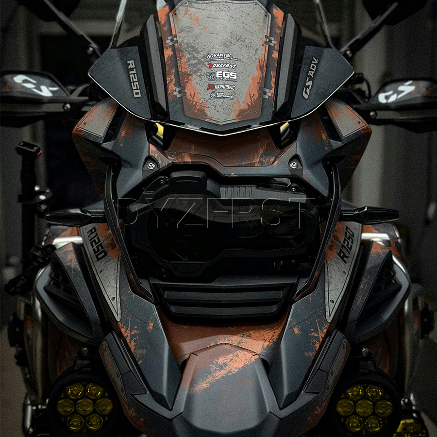 战损末日涂装r1250ADV/r1200ADV全车贴膜油箱贴版画贴膜定制防水