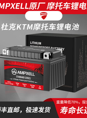 杜克KTM200 250 390 790 950 1090 1290Adv适用摩托车锂电池电瓶