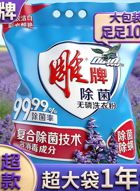 雕牌洗衣粉家庭家用除菌实惠装洗衣服粉小包袋装旅行专用正品批发