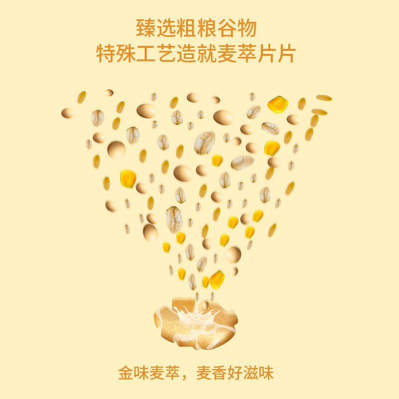 【总监价到】金味麦片经典原味袋装杯装速食早餐即食麦片送礼自播