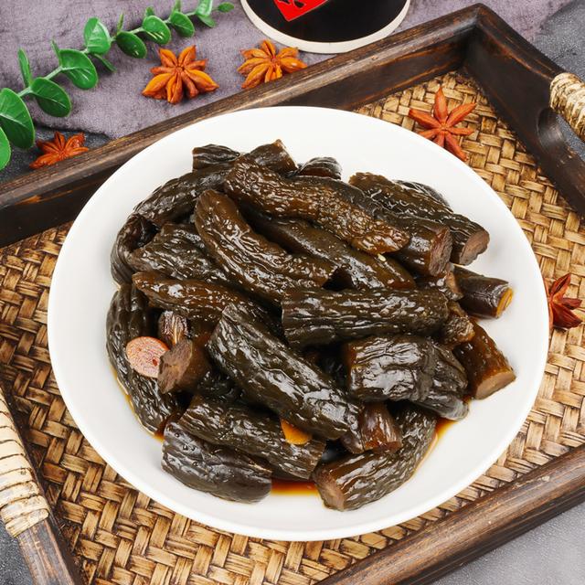 苏州蜜汁手工酱黄瓜腌黄瓜咸菜甜脆爽口下饭菜开味泡菜黄瓜段瓶装