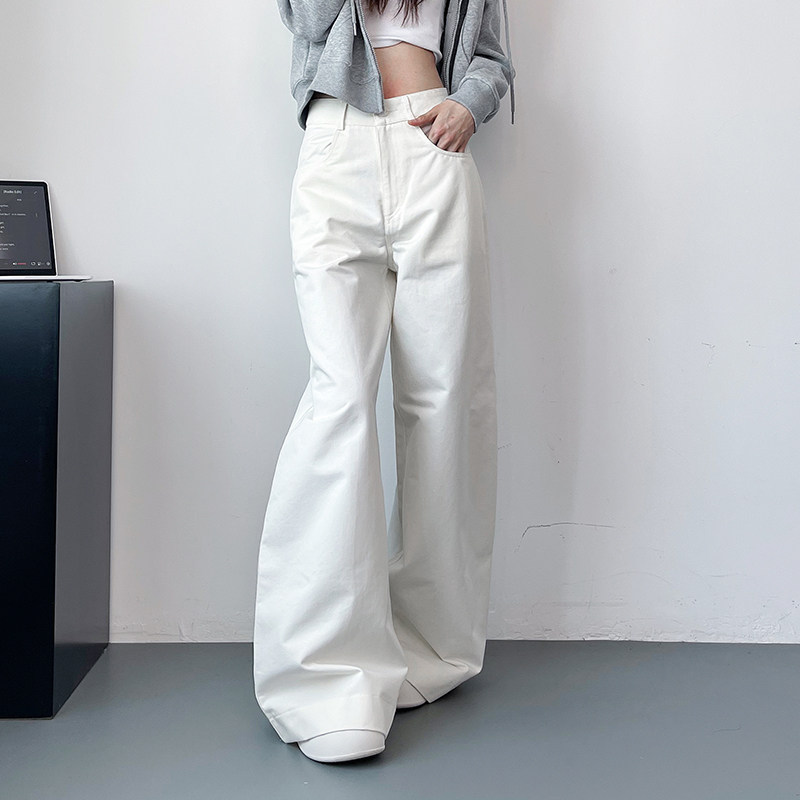 微喇休闲裤女2025春季新款大码胖mm宽松西装裤梨形身材显瘦阔腿裤,女装/女士精品,大码裤装,淘宝优惠券,粉丝福利购,淘宝优惠卷