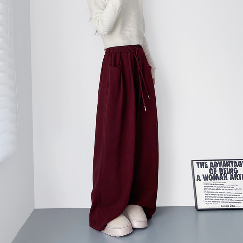 蜜略大码胖mm冬季休闲裤梨形身材