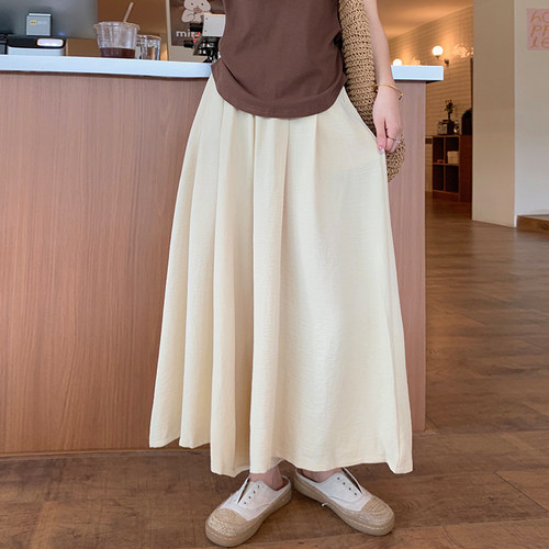 蜜略大码宽松显瘦裤裙领券下单