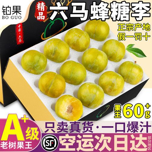 空运次日达丨六马蜂糖李抢先尝鲜