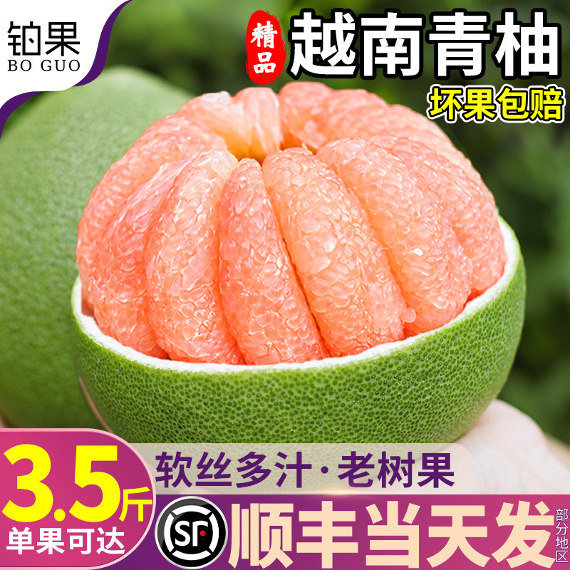 顺丰次日达|越南进口翡翠青柚