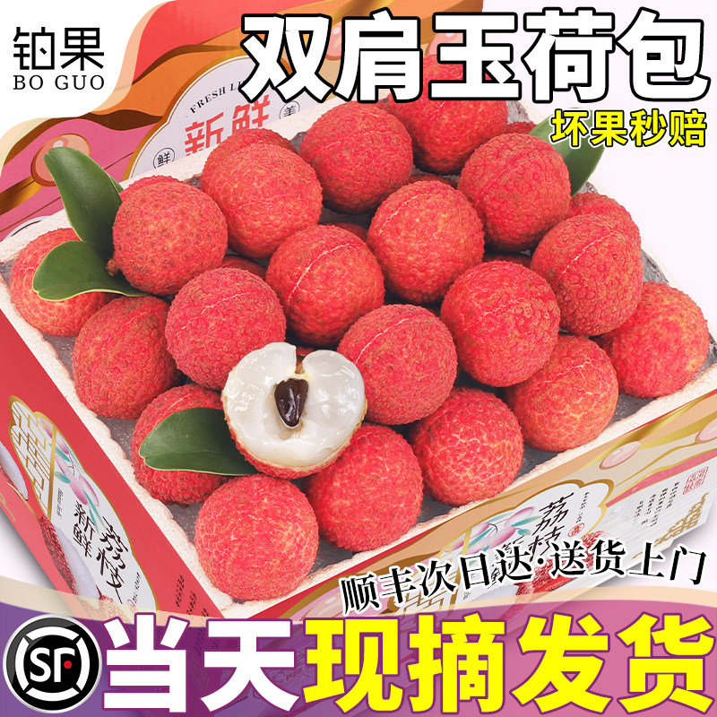 顺丰次日达丨双肩玉荷包荔枝礼盒