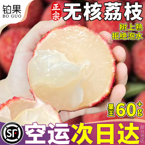 空运次日达丨精品海南无核荔枝