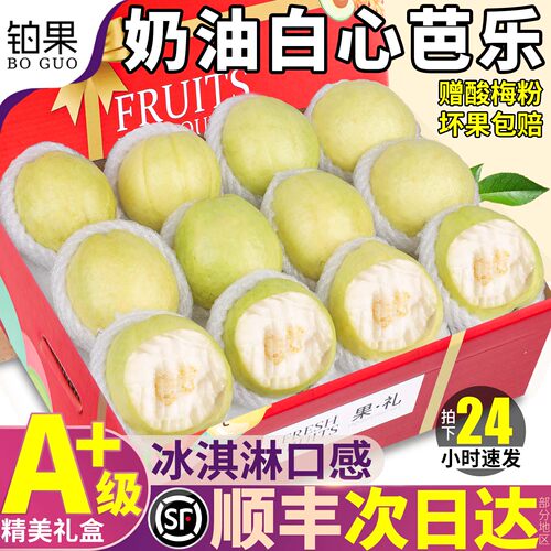 顺丰次日达！绵密软糯香奶油芭乐