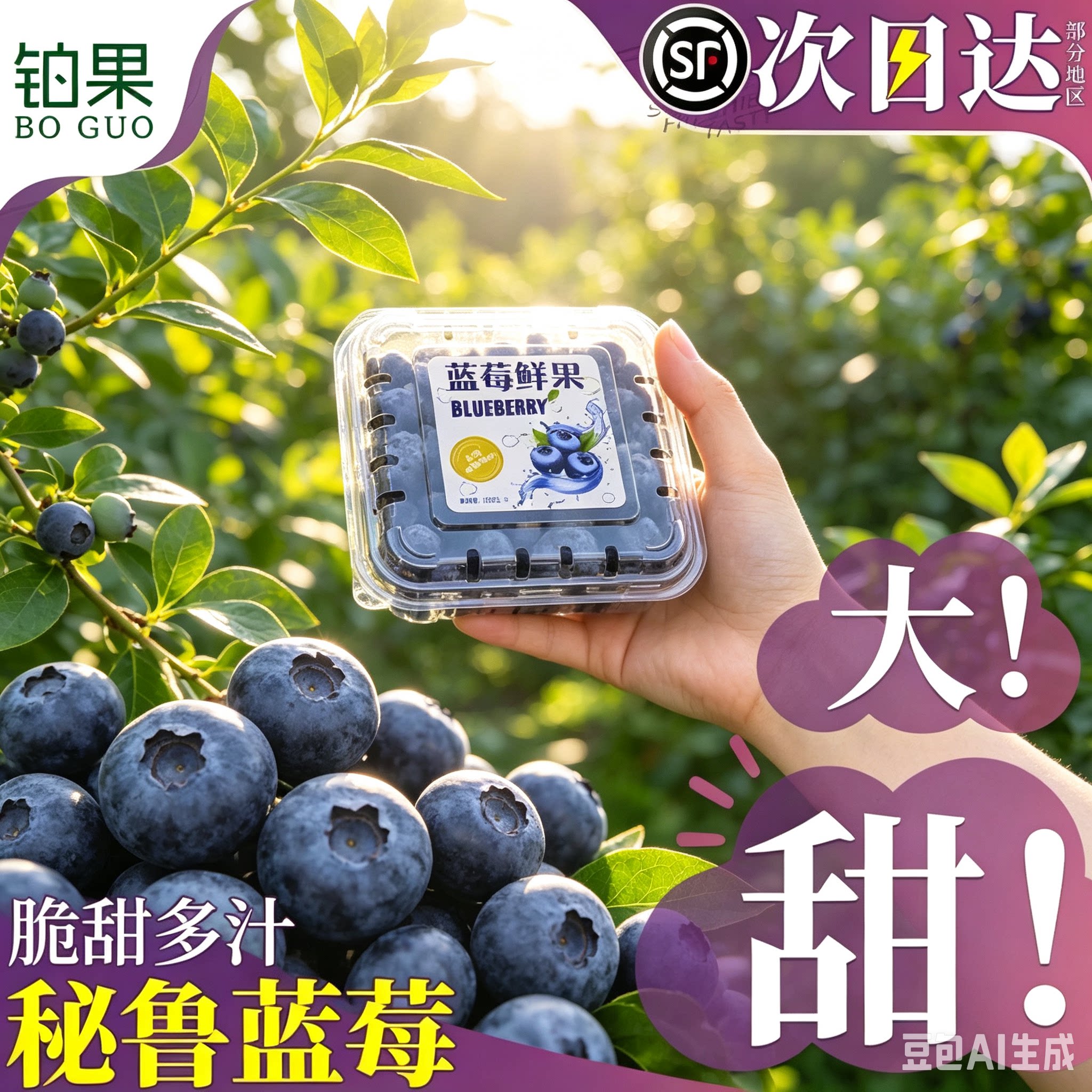 顺丰速运脆甜可口进口应季水果