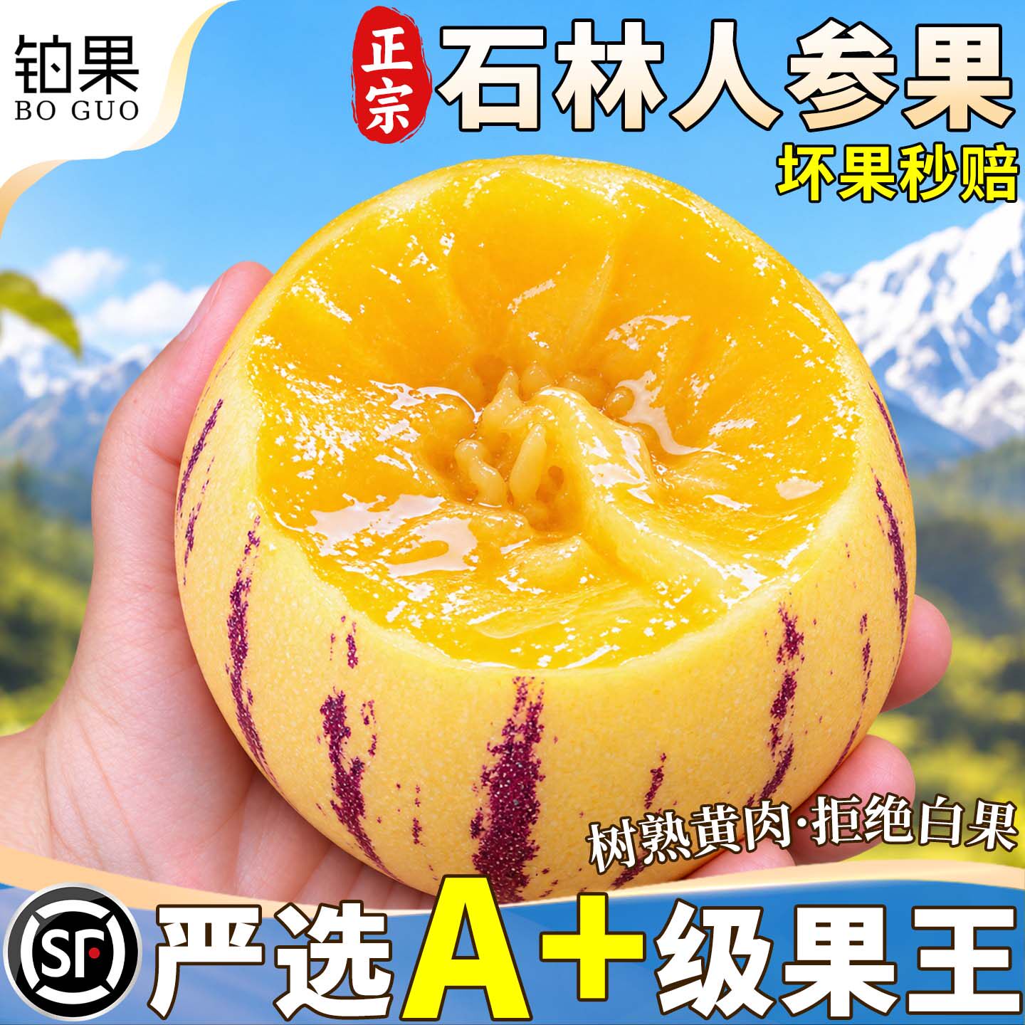 铂金品质丨石林人参果丨拒绝白果