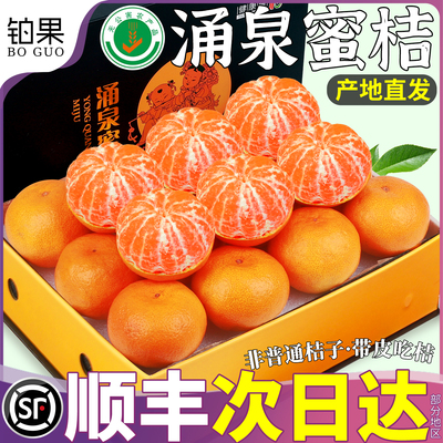 顺丰次日达【正宗临海涌泉蜜桔】