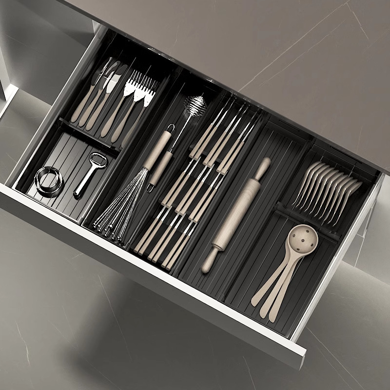 厨房抽屉收纳分隔内置橱