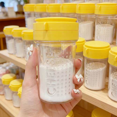 淀粉撒粉罐调料瓶孜然辣椒烧烤料撒料烘焙可旋转厨房家用密封防尘