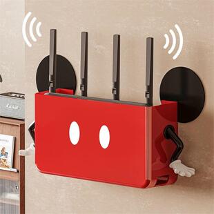 路由器放置架超高颜值壁挂上墙收纳盒家用客厅大号创意2025新款