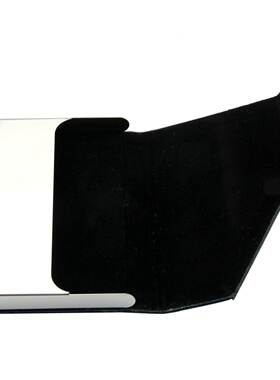 Business Name Card Holder Luxury PU Leather Stainless Stee