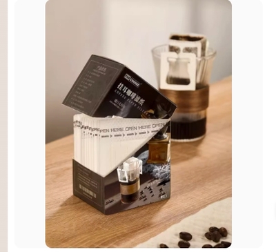 50pcs Coffee Filter Bags Hanging Ear Style Filters Paper