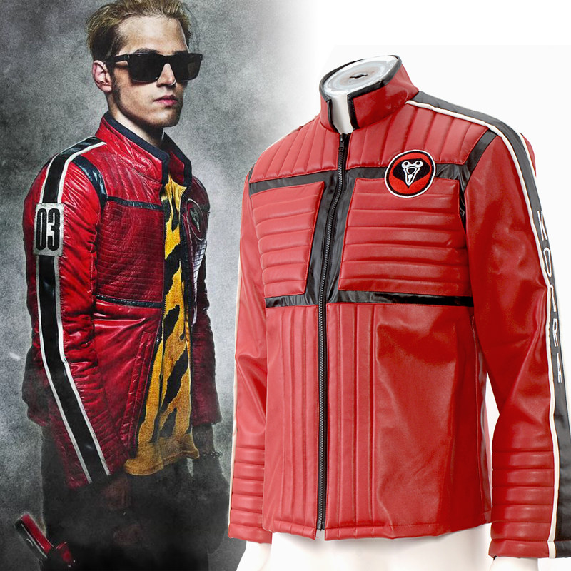 我的化学罗曼史浪漫乐队mikey ways朋克cosplay皮衣男同款上衣