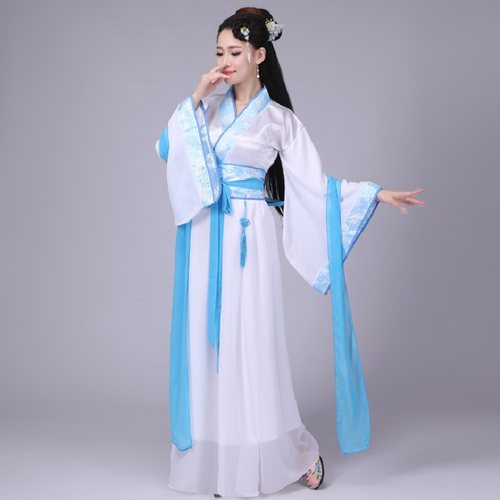 中秋牛郎织女七仙女嫦娥汉服唐装