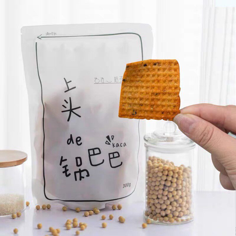 新货桔子皮纯粹上头的锅巴巴大米粗粮手工陕西老式脆香麻辣原味零