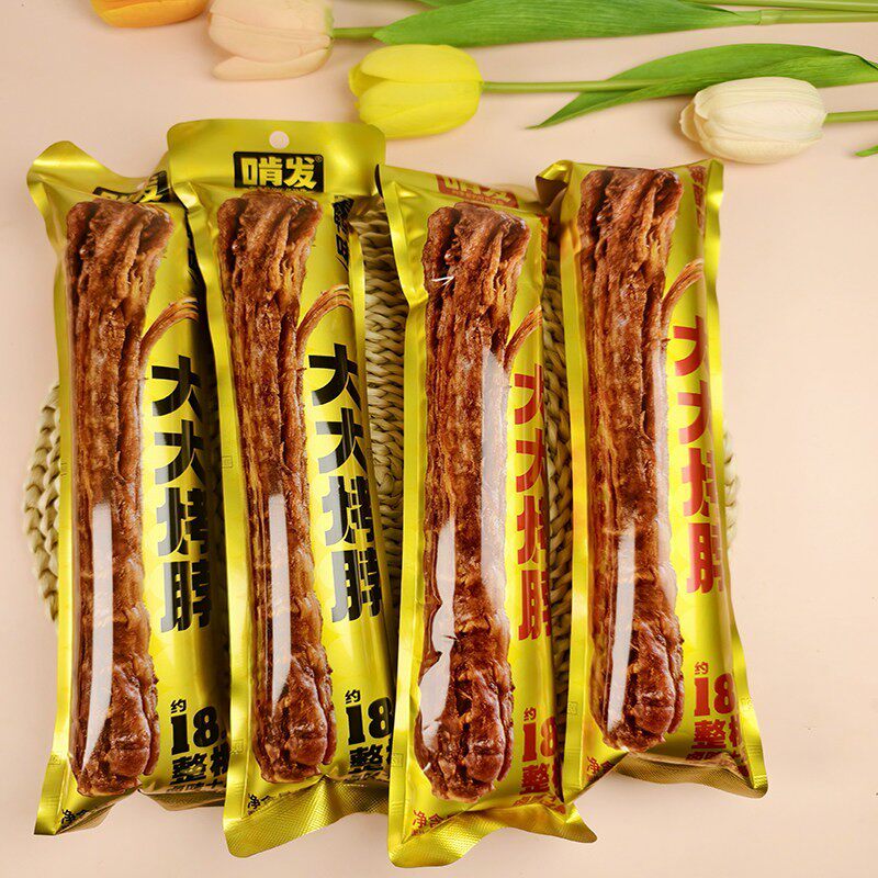 新货啃发大大烤脖60黑鸭糖醋味零食小吃风味囤货网红休闲食品鸡脖