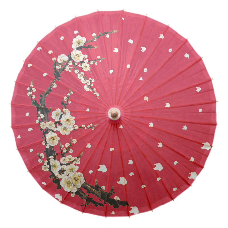 泸州分水油纸伞红色梅花防雨结婚婚纱摄影红伞旗袍走秀伞装饰伞