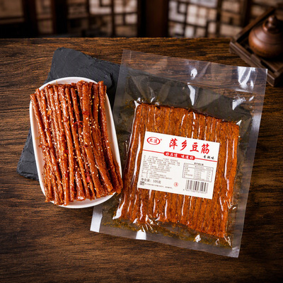 山姆冠名卫道108g萍乡豆筋袋装麻辣味零食香辣味休闲 辣片代发辣