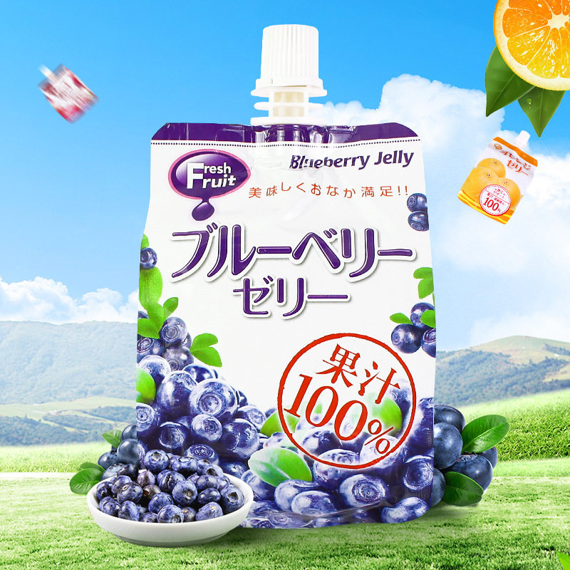山姆冠名星宇果太郎0卡100%浓缩果汁果冻可吸水果味儿童果冻零食