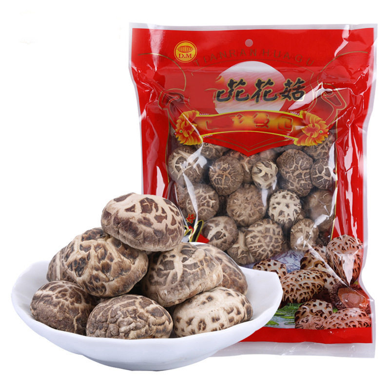 山姆冠名古田特产花菇  肉厚清甜花菇  3-4cm干货香菇  250克 干