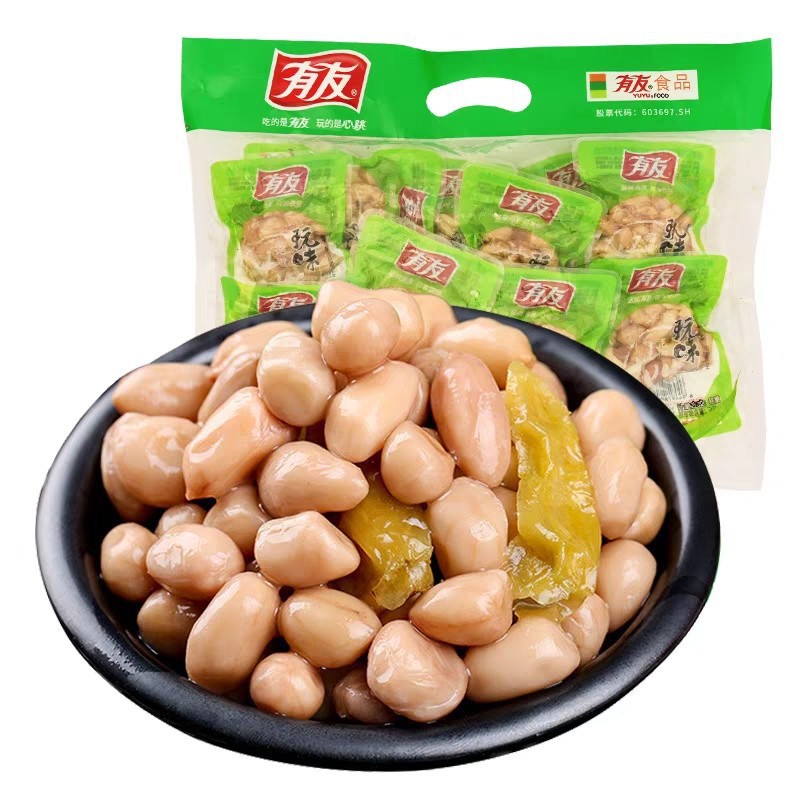 山姆冠名有友泡椒花生428g山椒花生网红下酒菜零食炒货花生米休闲