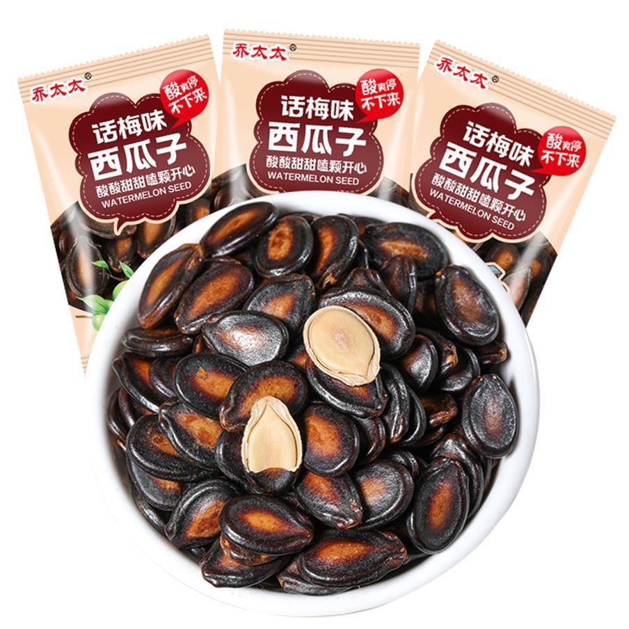 山姆冠名话梅味西瓜子1斤独立包装大颗粒黑瓜籽坚果炒货年货休闲