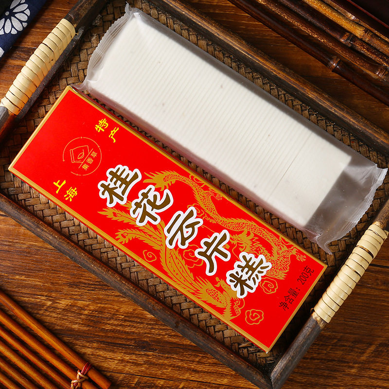 山姆冠名桂花云片糕传统糕点心小吃盒装美食条糕休闲零食结婚喜庆