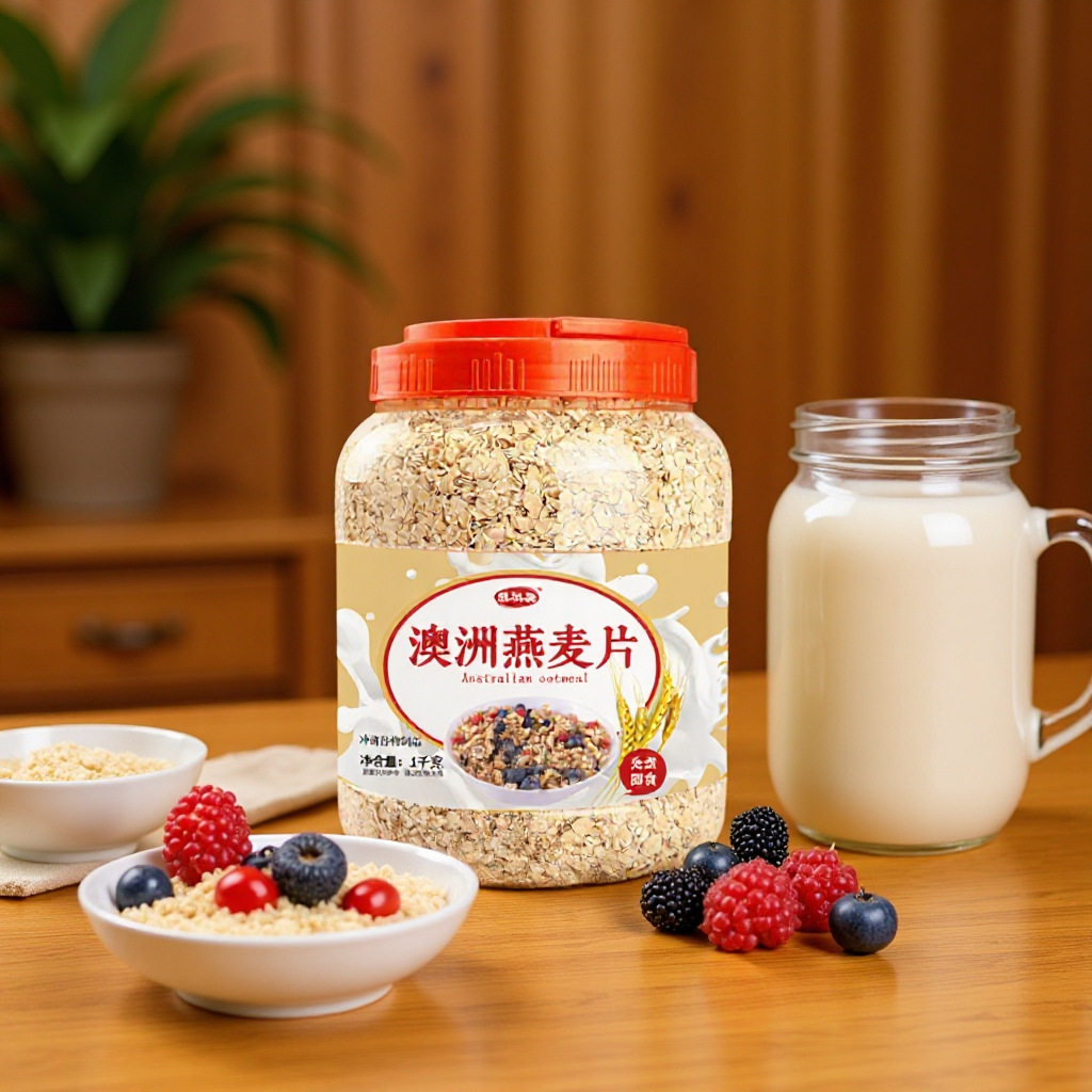 山姆冠名原味纯燕麦片 即食免煮 健身代餐 早餐食品谷物  代发
