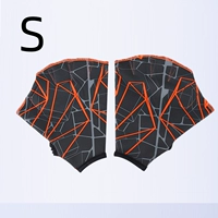 Черный нижний оранжевый