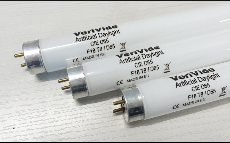 VeriVide Artificial Daylight F18T8/D65 CIE D65 对色灯管 光源