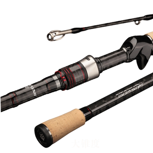 劲途荣鳜专业虫竿高感度黑坑直柄枪柄鲈鱼超快调根钓路亚竿鳜鱼竿