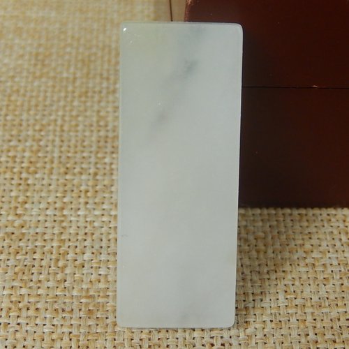 缅甸天然A货翡翠冰糯种无事牌