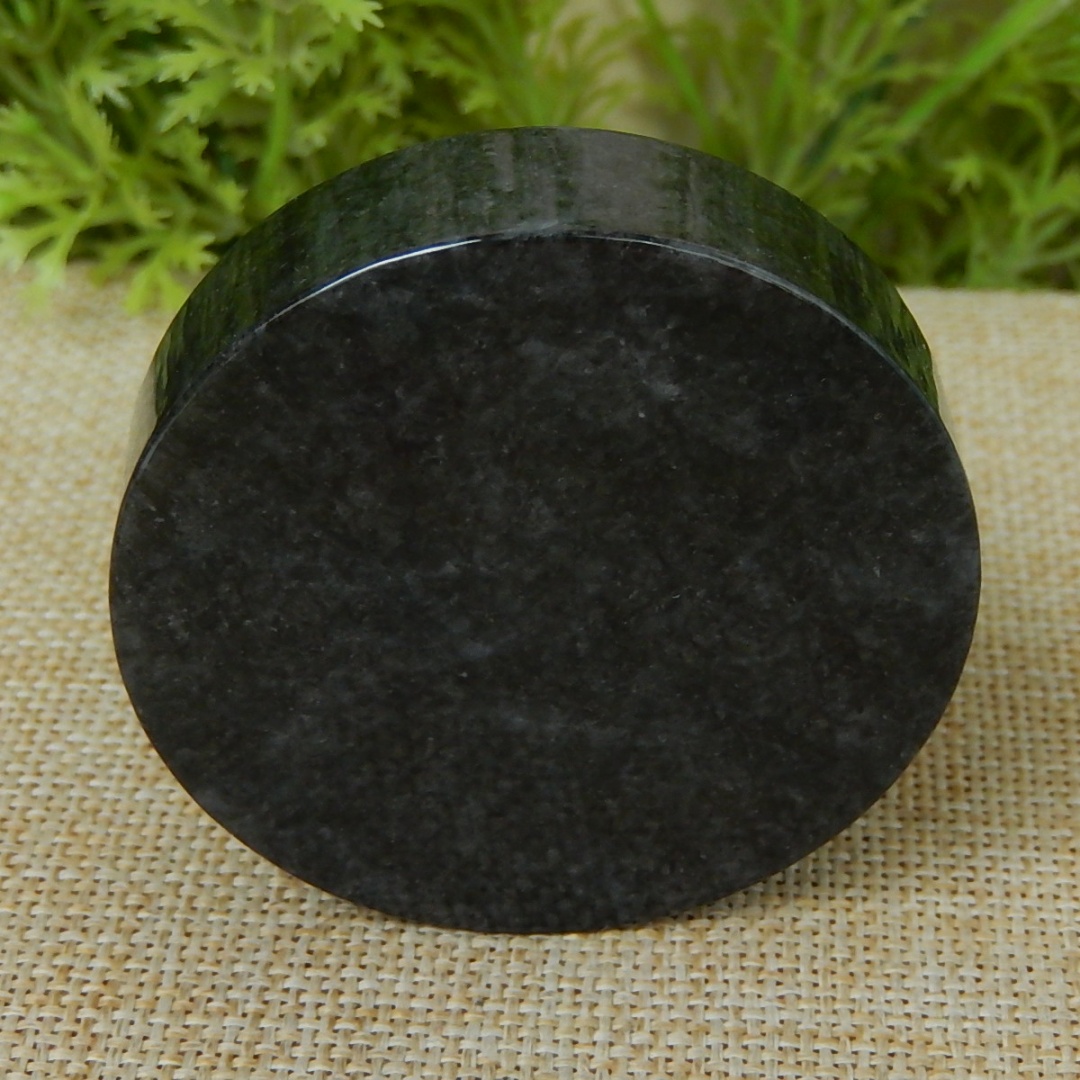 缅甸天然A货翡翠原石半明料玉石毛料乌鸡种手镯芯边角料牌子K7254