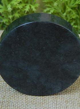 缅甸天然A货翡翠原石半明料玉石毛料乌鸡种手镯芯边角料牌子K2372