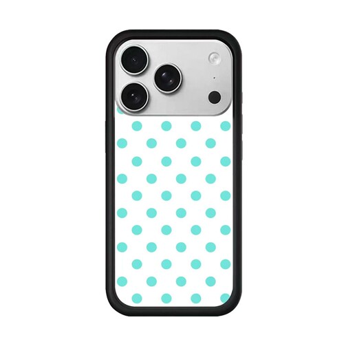 wf手机壳适用苹果手机壳白底绿波点iPhone17promax手机壳16pro硬壳14欧美复古17pro防摔15可爱plus/air/18pro