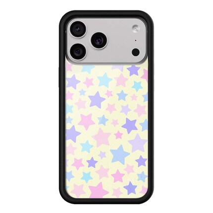 欧美f联名甜蜜彩色星星适用iPhone15/14/13ProMax苹果16Pro手机壳欧美时尚性感WF12个性艺术创意防摔保护套17