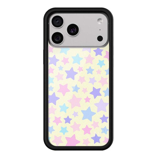 欧美f联名甜蜜彩色星星适用iPhone15/14/13ProMax苹果16Pro手机壳欧美时尚性感WF12个性艺术创意防摔保护套17