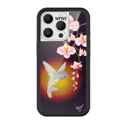 wf手机壳Hummingbird蜂鸟适用苹果16Pro手机壳iPhone15/14/13/12/Pro/Max/Plus防摔小狗派对欧美时尚wf硬壳17