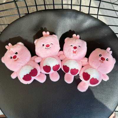 网红露比可爱海狸玩偶钥匙扣