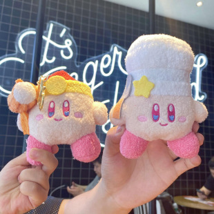 抖音爆款 Kirby星之卡比毛绒玩具公仔挂件精品抓鸡娃娃钥匙扣 推荐