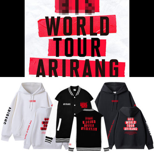 防弹少年团演唱会ARIRANG卫衣服
